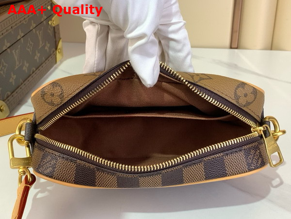 Louis Vuitton Trocadero Wearable Wallet in Brown Monogram Landscape Coated Canvas M26020 Replica