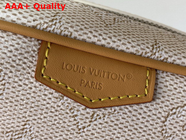 Louis Vuitton Trocadero Wearable Wallet in Linen Monogram Heritage Coated Canvas M27155 Replica