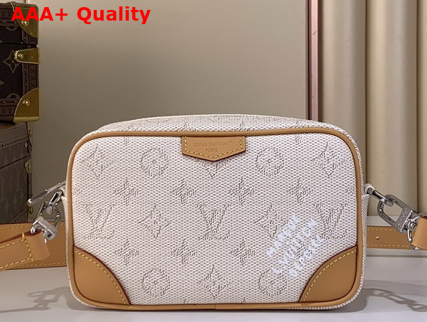 Louis Vuitton Trocadero Wearable Wallet in Linen Monogram Heritage Coated Canvas M27155 Replica