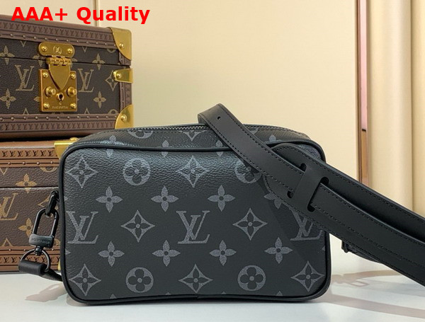 Louis Vuitton Trocadero Wearable Wallet in Monogram Eclipse Canvas M14253 Replica