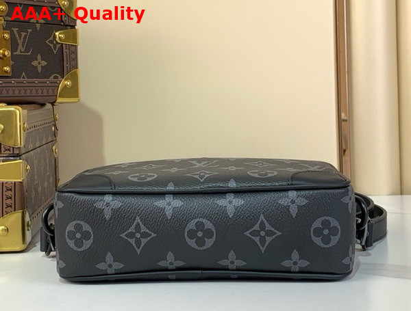 Louis Vuitton Trocadero Wearable Wallet in Monogram Eclipse Canvas M14253 Replica