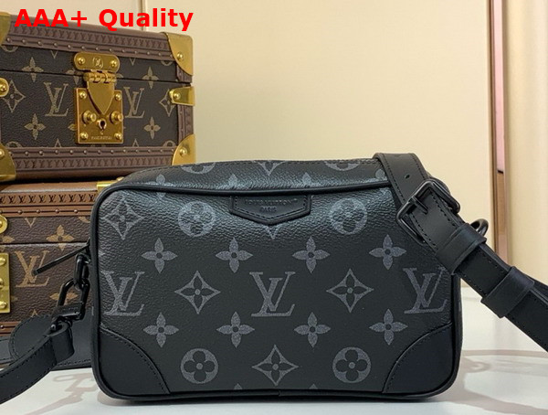Louis Vuitton Trocadero Wearable Wallet in Monogram Eclipse Canvas M14253 Replica