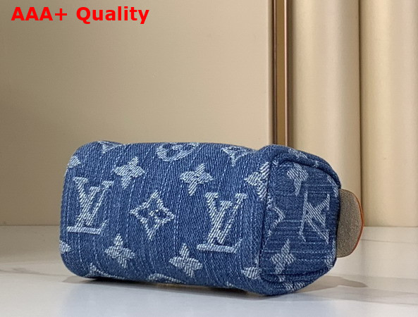 Louis Vuitton Trousse Speedy Monogram Denim Blue Denim M27604 Replica