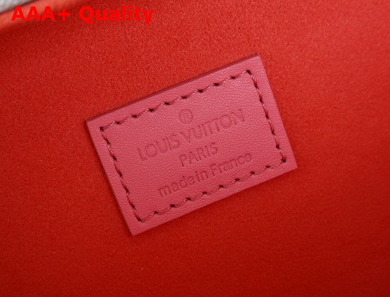 Louis Vuitton Trunk Bag Since 1854 Canvas and Pink Calf Leather Replica