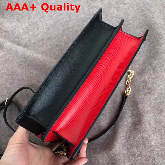 Louis Vuitton Trunk Clutch Red Epi Leather Replica
