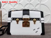 Louis Vuitton Trunk Clutch White Epi Leather Replica