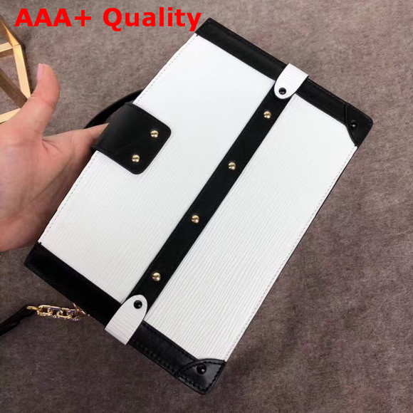 Louis Vuitton Trunk Clutch White Epi Leather Replica