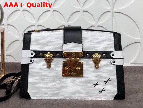 Louis Vuitton Trunk Clutch White Epi Leather Replica