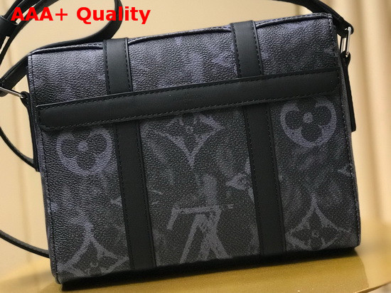 Louis Vuitton Trunk Messenger Bag Monogram Pastel Noir Coated Canvas M57271 Replica