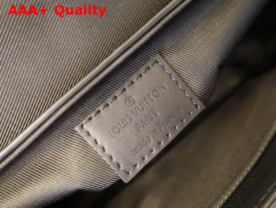 Louis Vuitton Trunk Slingbag Black Monogram Seal Cowhide Leather M57952 Replica