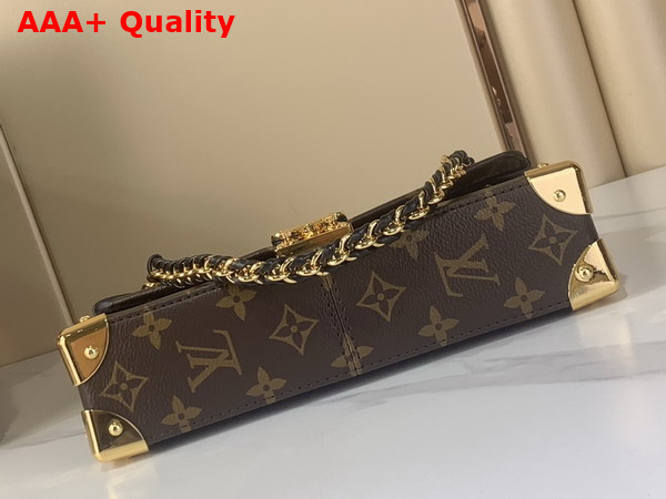Louis Vuitton Trunkie East West Handbag in Monogram Coated Canvas M27266 Replica