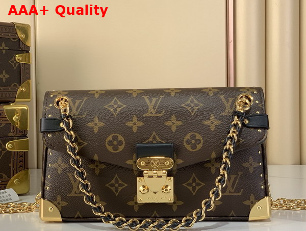 Louis Vuitton Trunkie East West Handbag in Monogram Coated Canvas M27266 Replica