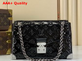Louis Vuitton Trunkie Handbag in Black Calfskin Leather M28137 Replica