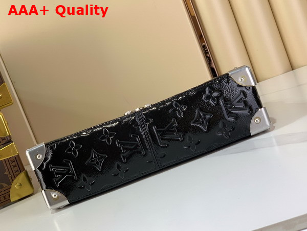 Louis Vuitton Trunkie Handbag in Black Calfskin Leather M28137 Replica