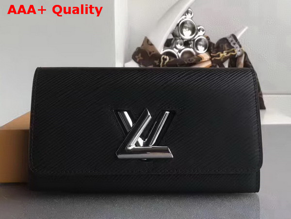 Louis Vuitton Ttwist Wallet Black Epi Leather Replica