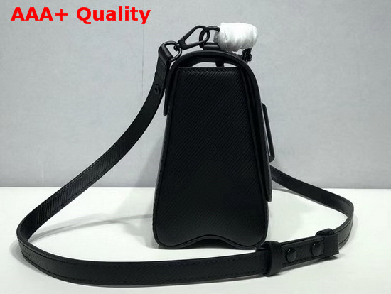 Louis Vuitton Twist MM Black Epi Leather with Matte Black Hardware M53236 Replica