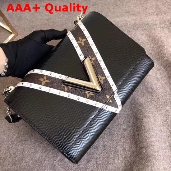 Louis Vuitton Twist MM Epi Leather Black Replica