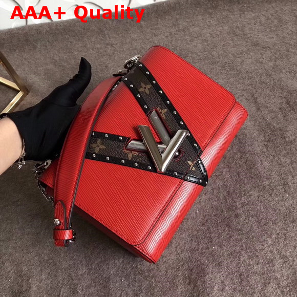 Louis Vuitton Twist MM Epi Leather Red Replica