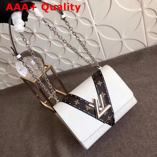 Louis Vuitton Twist MM Epi Leather White Replica