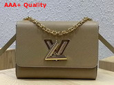 Louis Vuitton Twist MM Galet Epi Cowhide Leather M53754 Replica