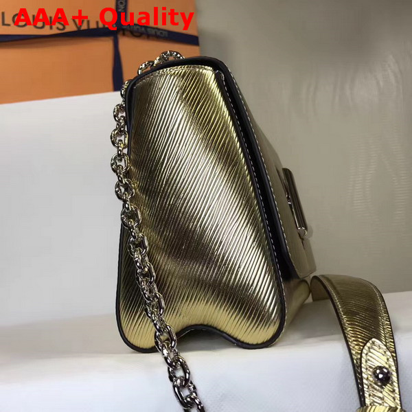 Louis Vuitton Twist MM Gold Epi Leather Replica