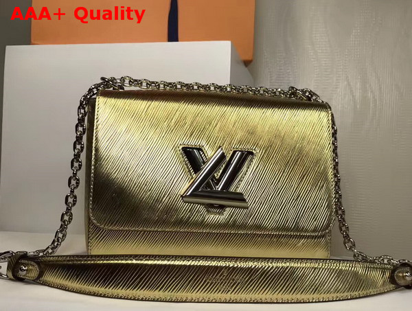 Louis Vuitton Twist MM Gold Epi Leather Replica