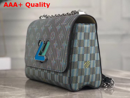 Louis Vuitton Twist MM Handbag Monogram LV Pop Blue M55480 Replica