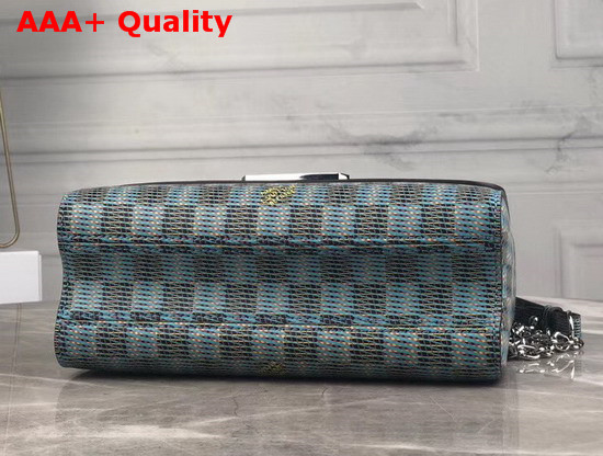 Louis Vuitton Twist MM Handbag Monogram LV Pop Blue M55480 Replica