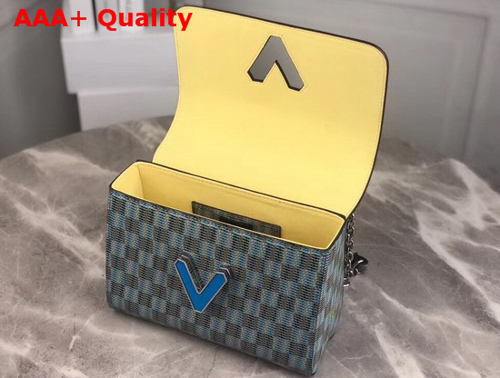 Louis Vuitton Twist MM Handbag Monogram LV Pop Blue M55480 Replica