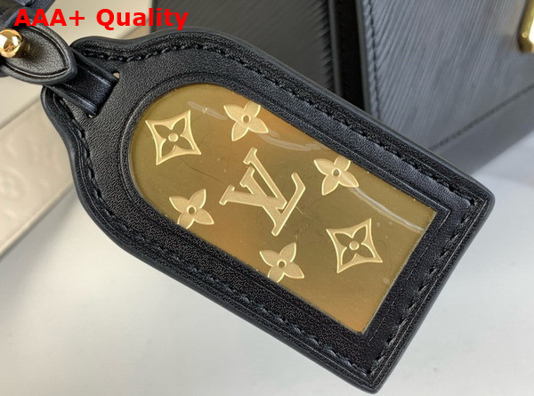 Louis Vuitton Twist MM Handbag in Black Epi Grained Leather M25360 Replica