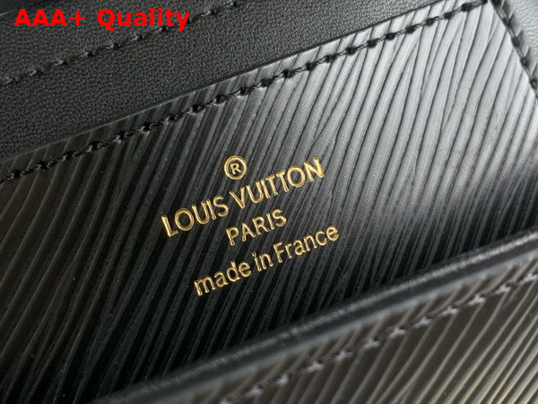 Louis Vuitton Twist MM Handbag in Black Epi Leather M24765 Replica