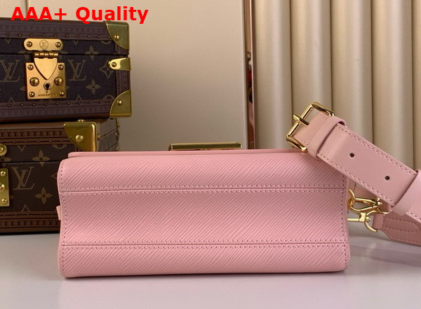 Louis Vuitton Twist MM Handbag in Jasmine Pink Epi Leather Replica