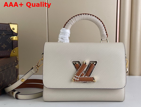 Louis Vuitton Twist MM Handbag in Quartz Epi Leather M22236 Replica