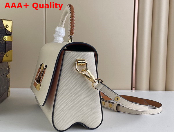 Louis Vuitton Twist MM Handbag in Quartz Epi Leather M22236 Replica