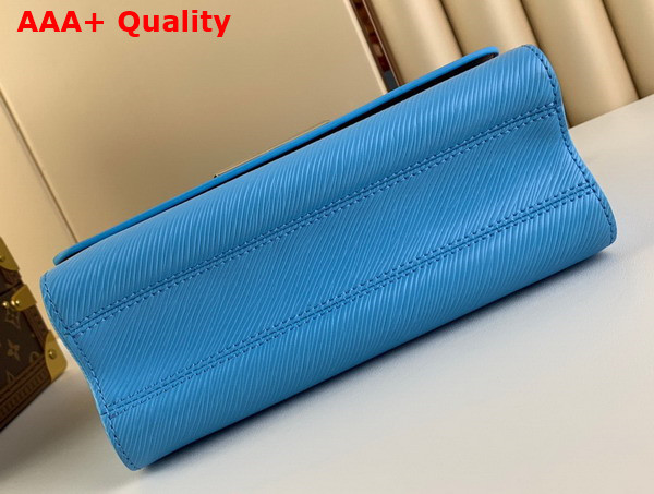 Louis Vuitton Twist MM Handbag in Sky Blue Epi Leather Replica
