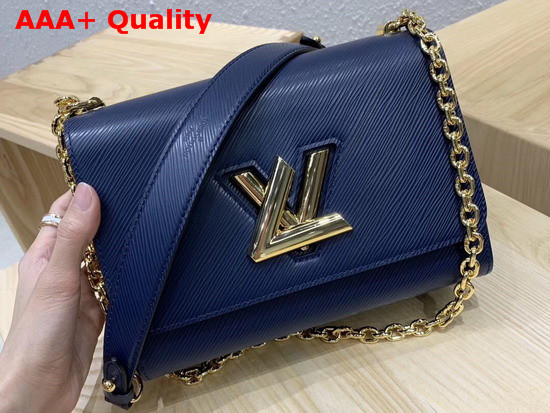 Louis Vuitton Twist MM Indigo Epi Leather M53090 Replica