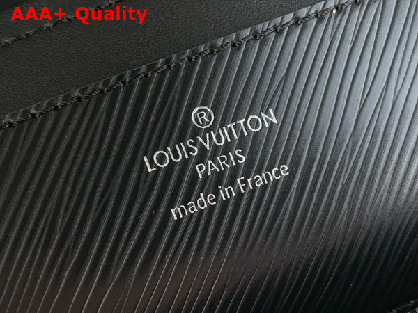 Louis Vuitton Twist MM LV Bloom Handbag in Black Epi Grained Cowhide Leather M24044 Replica