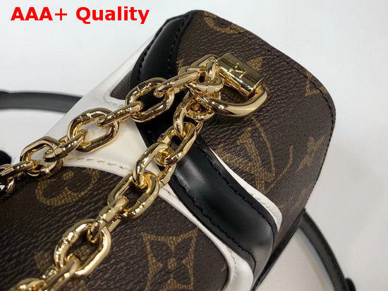 Louis Vuitton Twist MM Monogram Canvas and Leather Patches Replica