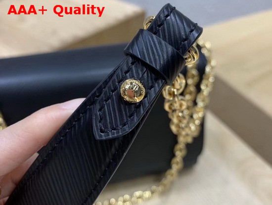 Louis Vuitton Twist MM Noir Epi Leather M54804 Replica