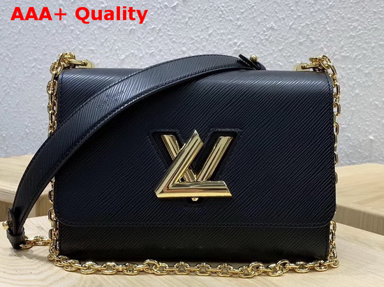 Louis Vuitton Twist MM Noir Epi Leather M54804 Replica
