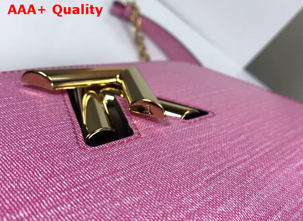 Louis Vuitton Twist MM Pink EPI Leather Gold Hardware Replica