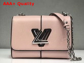 Louis Vuitton Twist MM Pink Patchwork Epi Leather Replica