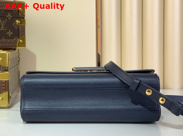 Louis Vuitton Twist MM Slim Navy Taurillon Leather M14342 Replica