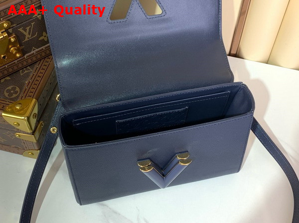 Louis Vuitton Twist MM Slim Navy Taurillon Leather M14342 Replica