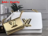 Louis Vuitton Twist MM and Twisty White and Black Epi Leather Replica