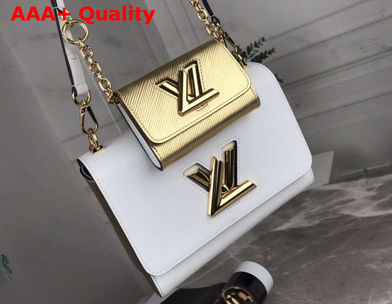 Louis Vuitton Twist MM and Twisty White and Black Epi Leather Replica