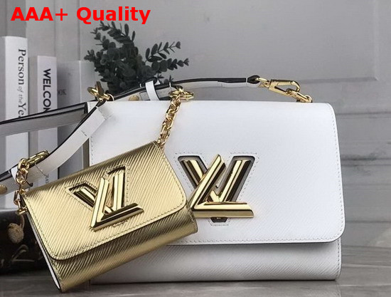 Louis Vuitton Twist MM and Twisty White and Black Epi Leather Replica