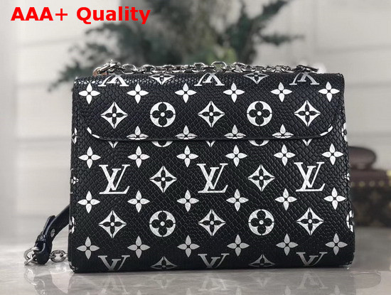 Louis Vuitton Twist MM in Black Monogram Python Skin Replica