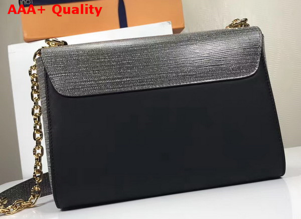 Louis Vuitton Twist MM in Grey EPI Leather with Gold Hardware Replica