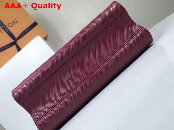 Louis Vuitton Twist MM in Oxblood EPI Leather Replica